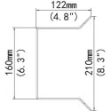 "ALLNET Cornermount/Deckenhalter Eckadapter for ALL-CAM2498-LEP"