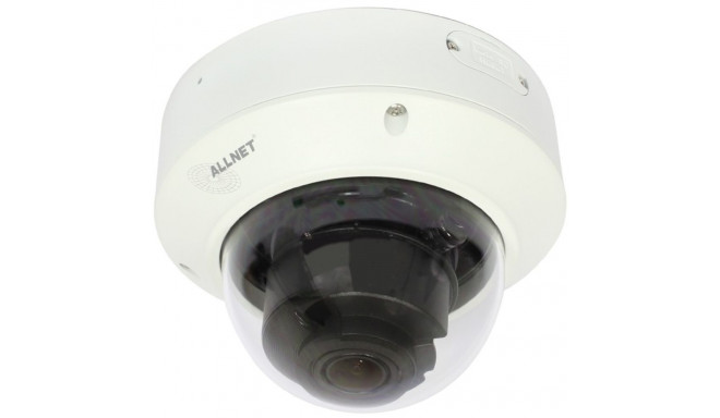 "ALLNET Fix Dome Outdoor 5MP IR Vandalismus Low-Light Motorisiertes Vario-Objektiv 93° ALL-CAM2495v3