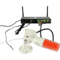 "ALLNET MSR zbh. Signal/Warnlampe, Rot/Gelb/Grün/Buzzer einzeln ansteuerbar / FLASH-LIGHT"