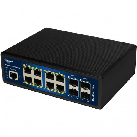 8+4P ALLNET ALL-SGI8112PMJ POE M tööstuslik
