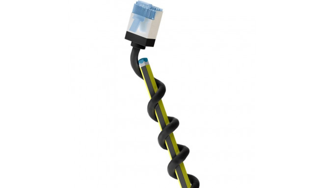 Võrgukaabel Cat6a U/FTP 2.0m, must, LSZH, CU, Slim, Ultra-Flex