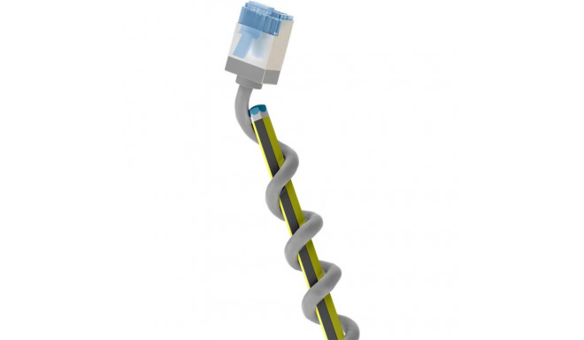 Võrgukaabel Cat6a U/FTP 0.25m, hall, LSZH, CU, Slim, Ultra-Flex