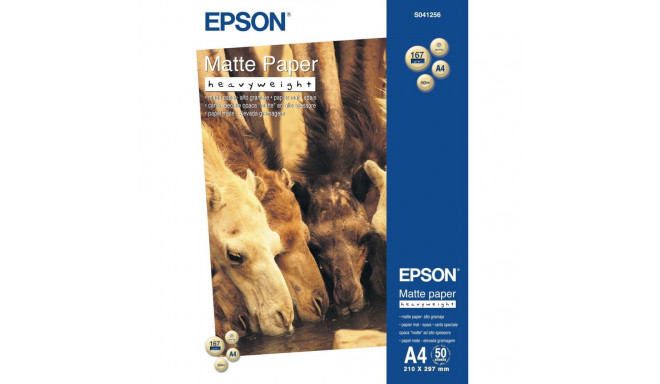 EPSON Matte Paper Heavy Weight, DIN A4, 167g/m, 50 Sheets