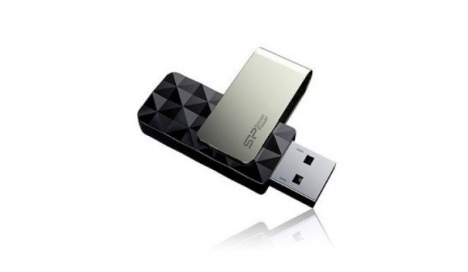 Silicon power Blaze B30 8 GB, USB 3.0, Silver