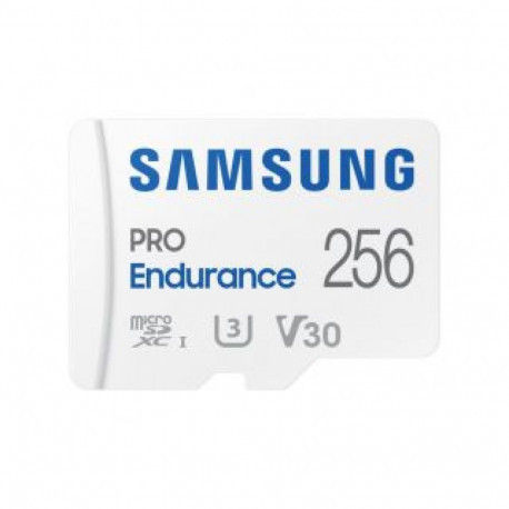 Samsung PRO Endurance MB-MJ256KA/EU 256 GB, MicroSD Memory Card, Flash memory class U3, V30, Class 1