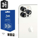 3MK Camera lens protection with mounting frame Lens Protection Pro iPhone 15 Pro 6.1" silver/silver