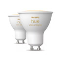 Philips Hue nutikas kohtvalgusti, 2 tk komplekt | GU10 | 4,2 W | Soojast jaheda valge valguseni