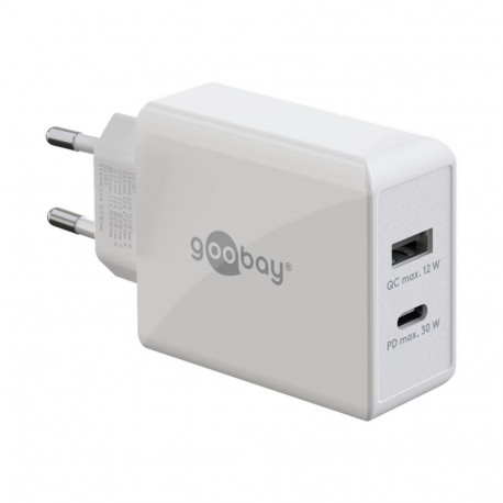 Goobay | Dual USB-C PD Fast Charger (30 W) | 61674