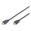 Digitus | HDMI kõrglahutusega Etherneti ühenduskaabel | Must | HDMI isane (tüüp A) | HDMI isane (tüü
