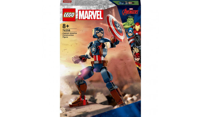 LEGO Super Hero Marvel 76258 Captain America Konstruktori Kujuke