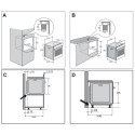 Built-in oven De Dietrich DOP4746XT