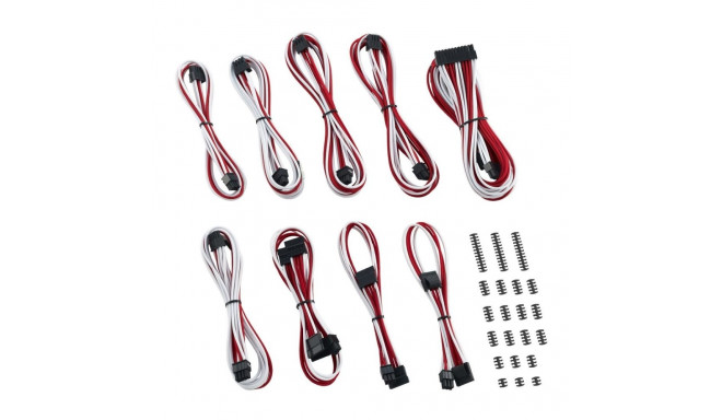 CableMod Classic ModMesh RT Kaablite Komplekt ASUS/Seasonic/Phanteks - valge/punane