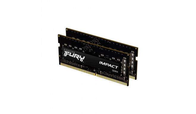 Kingston Technology FURY 16GB 3200MT/s DDR4 CL20 SODIMM (komplekt 2) Impact