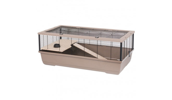 INTER-ZOO Bernie Wood mokka - cage for rodents - 100 x 54 x 39cm
