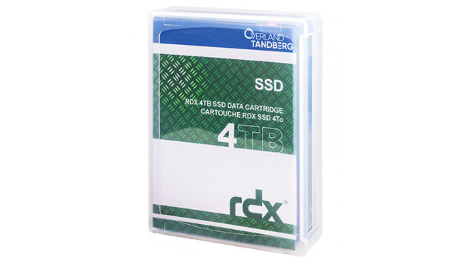 TANDBERG RDX SSD 4TB KASSETT/3-AASTANE PRONKSTASEME GARANTII