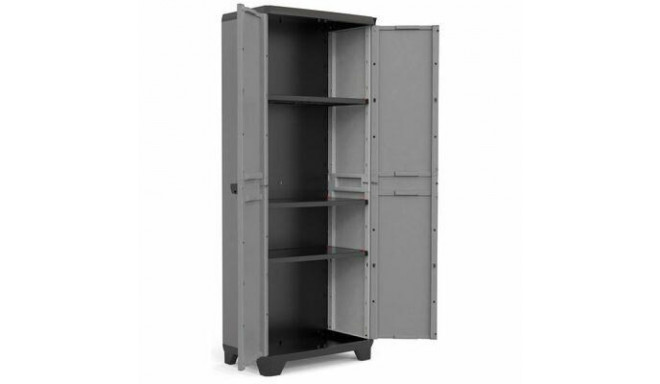 KETER TOOL CABINET WITH SHELVES STILO 68 x 39 x 173cm IT New