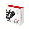Axagon ADR-310 USB repeater cable 10 m