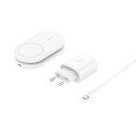 Belkin BOOST Charge magneti. 15W 2in1 +output/USB-C wh.WIZ028vfWH