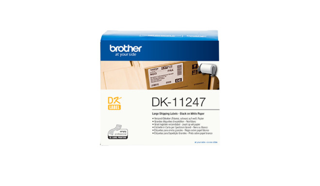 Brother DK11247 -saateleht, 103 x 164 mm