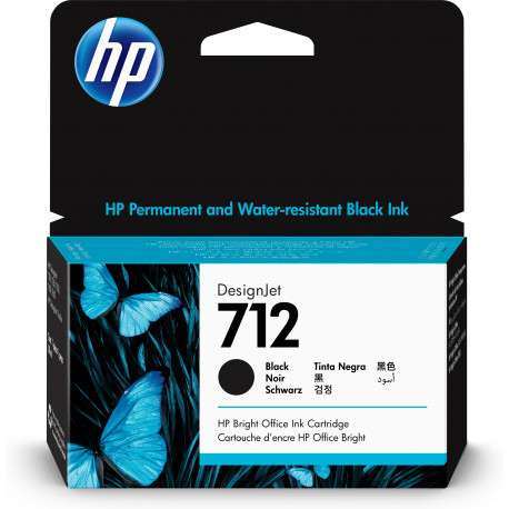 HP 712 tindikassett must