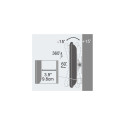 Techly teleri seinakinnitus LCD/L ED 13-30" 23kg