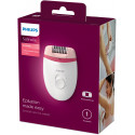 Philips Satinelle Essential BRE235/00 valge-roosa