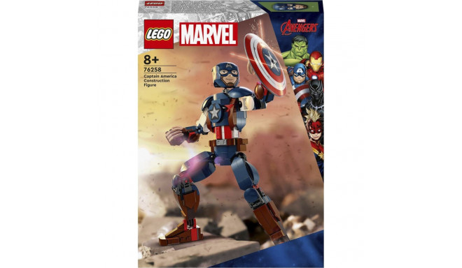 LEGO Super Heroes 76258 Kapten Ameerika ehitatav figuur