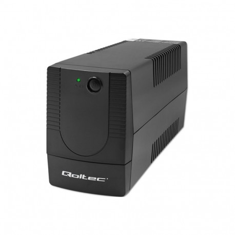 QOLTEC 53772 Uninterruptible Power Supply Line Interactive Monolith 650VA 360W