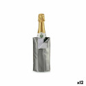 Bottle Cooler Grey PVC 18,5 x 2,5 x 8,5 cm (12 Units)