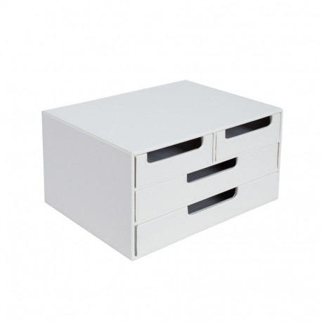 Document drawer WILMA 34x26x18.5cm, white