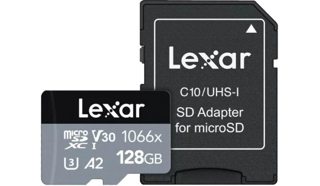 Lexar mälukaart microSDXC 128GB Professional 1066x UHS-I U3