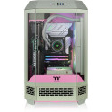 Thermaltake The Tower 300 hellgruen/rosa Tempered Glass