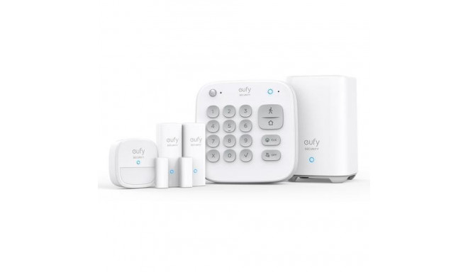 Eufy Security 5 - Piece Home Alarm Kit, Home Security System, Keypad, Motion Sensor, 2 Entry Sensors