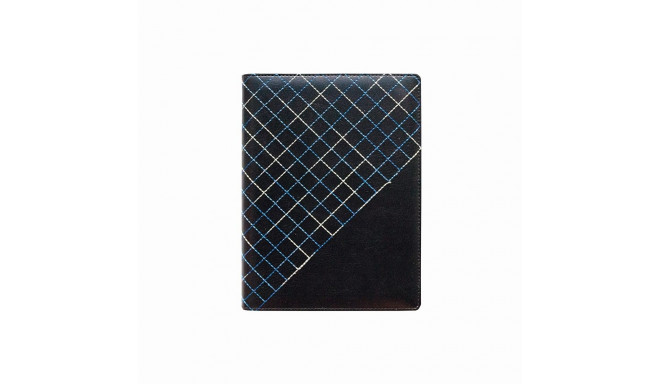 Märkmik A5 Pattern 170x225mm, ruut, SKY, kunstnahast kaaned, spiraalköide, Timer