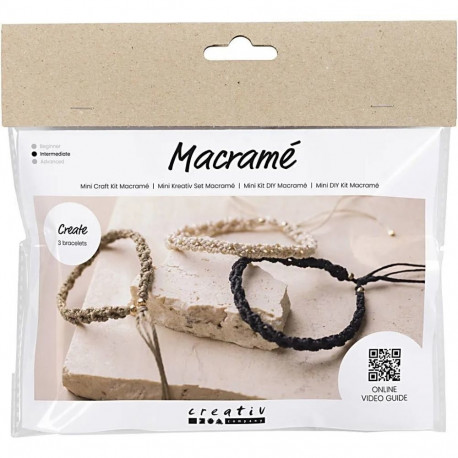 Käsitöökomplekt Creativ Mini Macrame käevõrud
