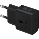 Samsung power adapter USB-C 25W, black