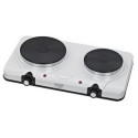 Adler Free standing table hob AD 6504 Number of burners/cooking zones 2, White, Electric stove, Elec