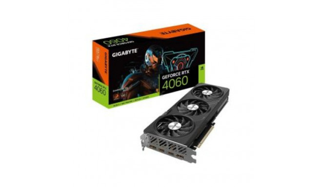 Gigabyte Graphics Card||NVIDIA GeForce RTX 4060|8 GB|GDDR6|128 bit|PCIE 4.0 16x|Dual Slot Fansink|2x