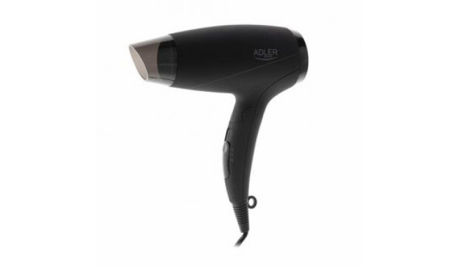 Adler Hair Dryer AD 2266 1200 W, Number of temperature settings 2, Black