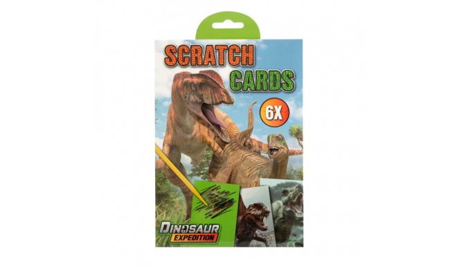 Kraapimiskunst Dinosaurus 6 lk