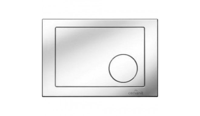 Cersanit Link flush button for toilet, glossy chrome (K97-090)
