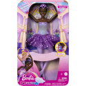 Barbie Mattel Ballerina Doll Magic Lights Brunette HLC26