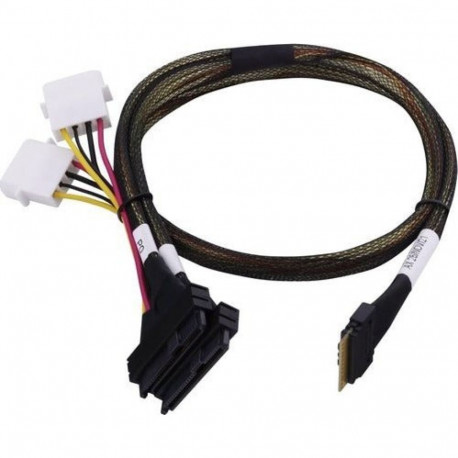 Microchip SFF 8654 - SFF 8639, 0.8m, Must (2305200-R)