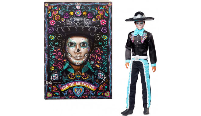 Barbie Mattel Dia de Muertos Ken doll (HRM73)