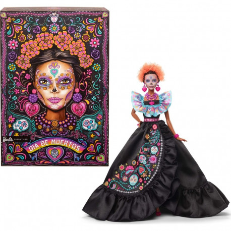 Barbie Mattel Dia de Muertos Barbie Nukk (HRM72)