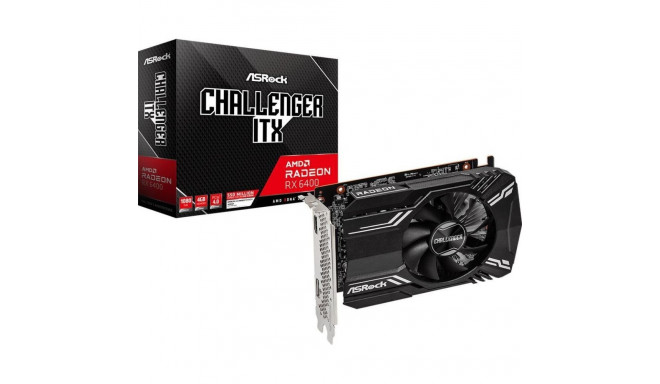 ASRock Radeon RX 6400 Challenger ITX 4GB