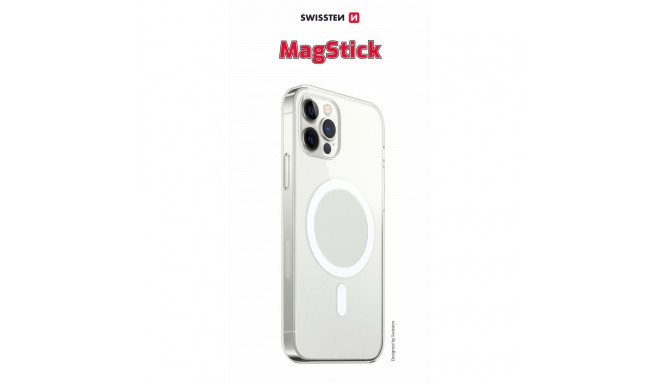 Swissten Clear Jelly MagStick Back Cace for Apple iPhone 15 Pro Max