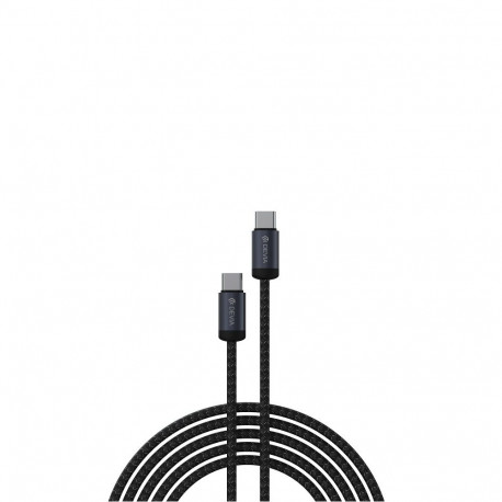 Devia cable Gracious EC646 PD USB-C - USB-C 1,0 m 60W 3A black