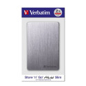 Verbatim Store 'n' Go ALU Slim Portable Hard Drive 1TB Space Grey