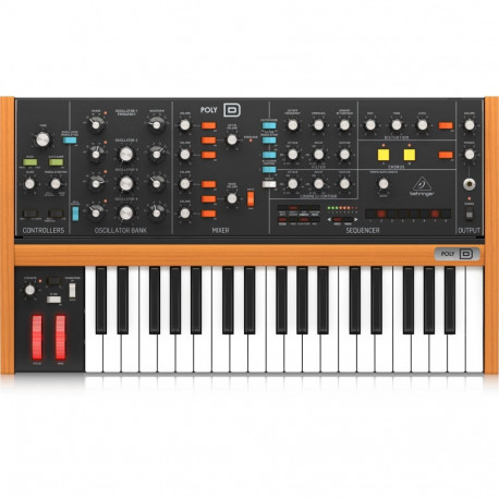 Behringer POLY D analoog süntesaator 37 must